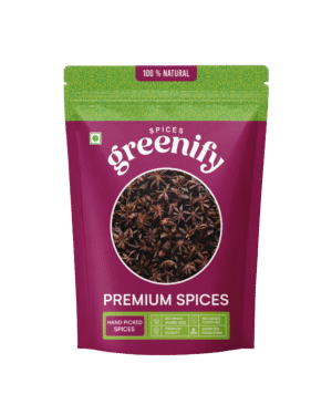 Greenify zip-lock pouch of whole star anise pods